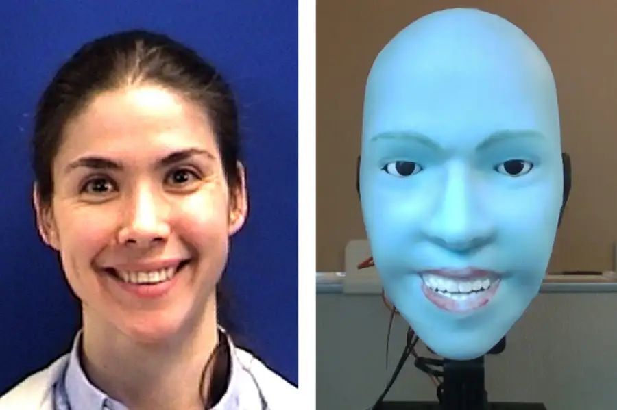 提前0.9秒预测，Emo机器人问世：能同步模仿你的面部表情