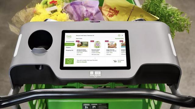 亚马逊宣布向第三方授权Dash Carts“智能购物车”无人商店技术